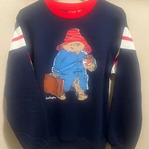 Paddington Bear  Navy Sweater